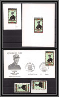 91719a Niger Poste Aerienne PA N° 163 Général De Gaulle 1971 Non Dentelé Imperf ** MNH Fdc Epreuve De Luxe Proof Signé - De Gaulle (General)