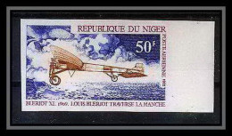 91708d Niger PA N° 183 Première Traversée De La Manche En Avion (plane) BLERIOT 11 Non Dentelé Imperf - Niger (1960-...)