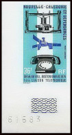 91657a Nouvelle Caledonie PA N° 170 1ere Liaison Téléphonique (phone) Graham Bell Non Dentelé Imperf ** MNH - Télécom