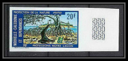 91660 Nouvelle Caledonie N° 404 Protection De La Nature Lagon Non Dentelé Imperf ** MNH - Non Dentelés, épreuves & Variétés