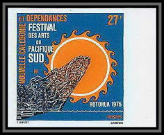 91654b Nouvelle-Calédonie N° 397 Festival Des Arts Du Pacifique -Sud Non Dentelé Imperf ** MNH  - Imperforates, Proofs & Errors