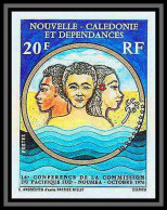 91653a Nouvelle-Calédonie N° 405 Conférence De La Commission Du Pacifique Sud Non Dentelé Imperf ** MNH - Non Dentelés, épreuves & Variétés