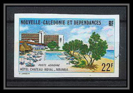91650 Nouvelle-Calédonie PA N° 161 Hotel Chateau-Royal Noumea Non Dentelé Imperf ** MNH - Ongetande, Proeven & Plaatfouten