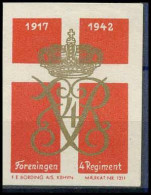 Danmark Maerkat 1211 - Foreningen 4 Regiment - Andere & Zonder Classificatie