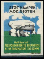 Danmark Maerkat 943 - Stot Kampen Mod Gigten - Autres & Non Classés