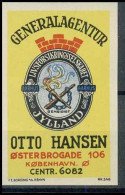 Danmark Maerkat 546 - Generalagentur Otto Hansen - Autres & Non Classés