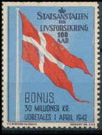 Danmark Maerkat 495 - Statsanstalten For Livsforsikring - Other & Unclassified