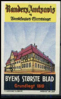 Danmark Maerkat 249 - Byens Storste Blad - Other & Unclassified