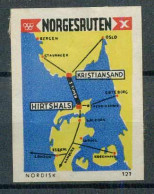 Danmark Maerkat 127 - Norgesruten - Other & Unclassified