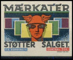 Danmark Maerkat 133 - Maerkater Stotter Salget - Other & Unclassified