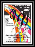 92248a Mali N° 337 Journee Mondiale Des Télécommunications 1979 Telecom Espace (space) Non Dentelé Imperf ** MNH - Télécom