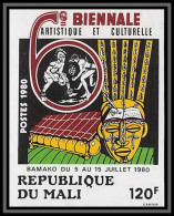 92240 Mali N°385 6e Biennale Artistique Culturelle 1980 Non Dentelé Imperf ** MNH - Mali (1959-...)