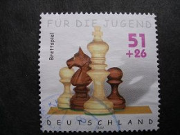 RFA 2002 - Pièces De Jeu D'échec - Oblitéré - Used Stamps