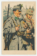 Fieldpost Postcard Germany 1916 German Soldiers - WWI - WO1