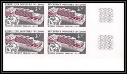 92080 Congo N° 260 Siège De L'upu Bloc 4 Non Dentelé Imperf ** MNH - Mint/hinged