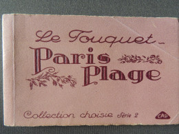 Carnet 10 Cartes Postales. LE TOUQUET-PARIS-PLAGE - Le Touquet