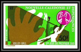 92007 Nouvelle-Calédonie PA N° 168 Volley Ball 5ème Jeux Du Pacific Sud Non Dentelé Imperf ** MNH - Geschnittene, Druckproben Und Abarten