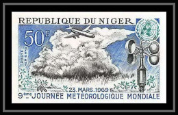 91836b Niger PA N° 105 Journee Météorologique 1939 Meteo Meteorology Non Dentelé Imperf ** MNH  - Climate & Meteorology