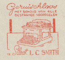 Meter Cover Front Netherlands 1935 Typewriter - Silent - L.C. Smith - Non Classés