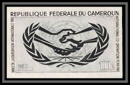 92898 Cameroun PA N°68 Nations Unies Onu Uno United Nations Essai Proof Non Dentelé ** MNH Imperf - Kameroen (1960-...)