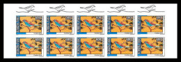 92764 Burkina Faso N°930 Passereaux Estrilda Bengala Astrild Oiseaux (birds) Non Dentelé ** MNH Imperf Bloc 10 - Zangvogels