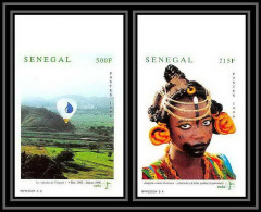 92743c Sénégal N°1216/1217 Tiers Monde Third World Rio 1992 Brazil Brésil 1996 Non Dentelé ** MNH Imperf  - Senegal (1960-...)