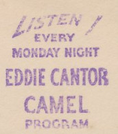 Meter Cut USA 1938 Eddie Cantor - Camel Program - Unclassified