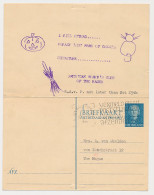 Briefkaart G. 303 Particulier Bedrukt Den Haag 1954 - Halloween - Entiers Postaux