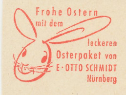 Meter Cut Germany 1963 Easter Bunny - Pasqua