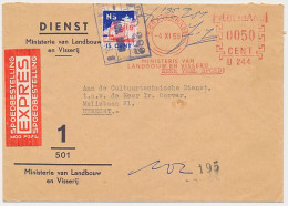 Dienst Expresse Treinbrief S Gravenhage - Utrecht 1959 - Unclassified