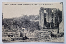 Carte Postale CHERLIEU  : Ruines Ancienne Abbaye - Otros & Sin Clasificación