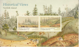 2022 Norfolk Island Historical Views Souvenir Sheet @ BELOW FACE VALUE - Ile Norfolk