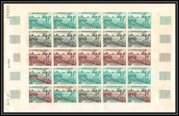 93442 Tchad N°270 Agriculture Culture Tobacco Animal Traction Essai Proof Non Dentelé Imperf ** MNH Feuille Sheet - Tobacco