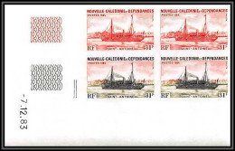 93408 Nouvelle-Calédonie 485 Saint Antoine Voilier Sailboat Ship Bateau Coin Daté Essai Proof Non Dentelé Imperf ** MNH - Unused Stamps