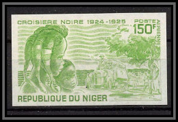 93357 Niger PA N°117 Croisière Noire 1969 Essai Proof Non Dentelé Imperf ** MNH - Niger (1960-...)