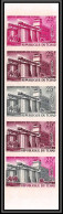 93438c Tchad N°144 Grands Moulins Moulin Mill Essai Proof Non Dentelé Imperf ** MNH Bande De 5 Strip - Agriculture