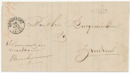Naamstempel Maasdam 1870 - Lettres & Documents