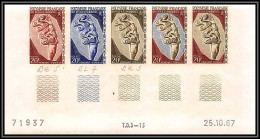 93038b Polynesie N°54 Arts Des Marquises Pendant D'oreille Essai Proof Non Dentelé Imperf ** MNH Feuille Complete Sheet - Unused Stamps