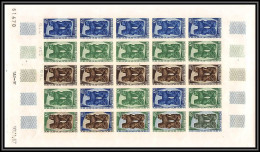 93035 Polynesie N°59 Arts Des Marquises Tikis Sculpture Essai Proof Non Dentelé Imperf ** MNH Feuille Complete Sheet - Unused Stamps