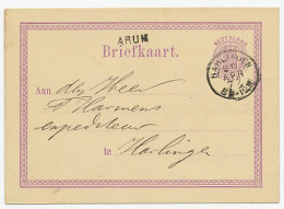 Naamstempel Arum 1877 - Brieven En Documenten