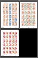 92945 Monaco N°1098/1100 Rubens Tableau (Painting) Essai Proof Non Dentelé ** (MNH Imperf) Feuilles Sheets Complet - Unused Stamps