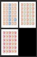 92945 Monaco N°1098/1100 Rubens Tableau (Painting) Essai Proof Non Dentelé ** (MNH Imperf) Feuilles Sheets Complet - Ongebruikt