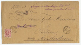 Em. 1872 Haarlem - Overtoom Onbestelbaar - Retour - Zonder Classificatie