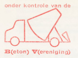 Meter Card Netherlands 1965 Concrete Truck - Autres & Non Classés