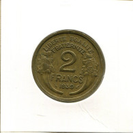 2 FRANCS 1939 FRANKREICH FRANCE Französisch Münze #AK689.D.A - 2 Francs