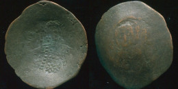 BYZANTINISCHE Münze  EMPIRE Aspron Trache Antike Münze 3,50g/29,9mm BYZ1076.5.D.A - Bizantine
