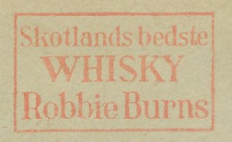 Meter Cover Denmark 1933 Whisky - Robbie Burns - Vins & Alcools