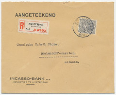 Em. Veth Aangetekend / Zelfplakker Amsterdam Incassobank 1931 - Unclassified