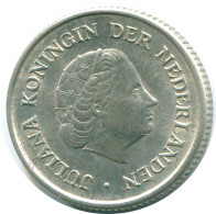 1/4 GULDEN 1967 NIEDERLÄNDISCHE ANTILLEN SILBER Koloniale Münze #NL11440.4.D.A - Nederlandse Antillen