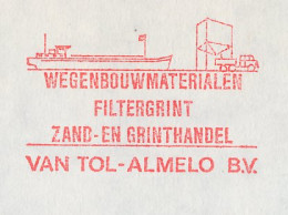 Meter Cover Netherlands 1981 Road Construction Materials - Filter Gravel - Sand - Almelo - Other & Unclassified